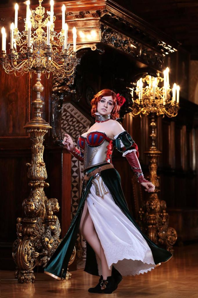 The Witcher 3 - Wild Hunt - Triss Merigold (Artbook Concept) Cosplay - visual exploration