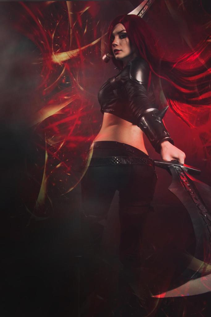 League of Legends - Katarina Cosplay - gentle costume showcase League of Legends - Katarina Cosplay - gentle costume showcase