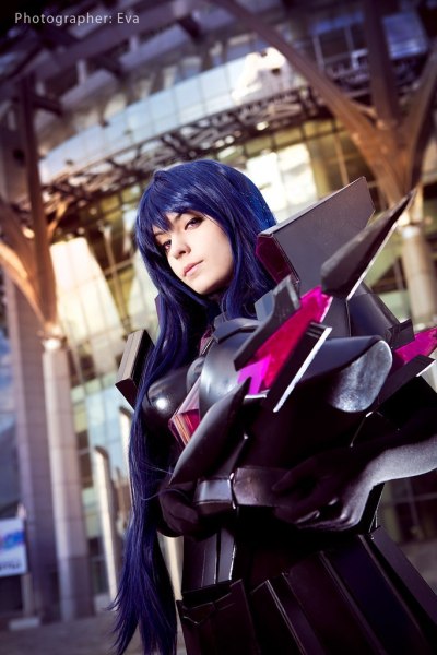 Accel World - Kuroyukihime (Black Lotus) (Princess Snow Black) Cosplay