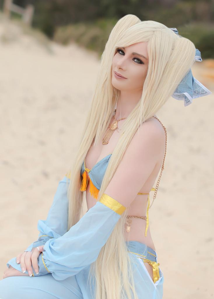 dead or alive 5 last round marie rose cosplay 04