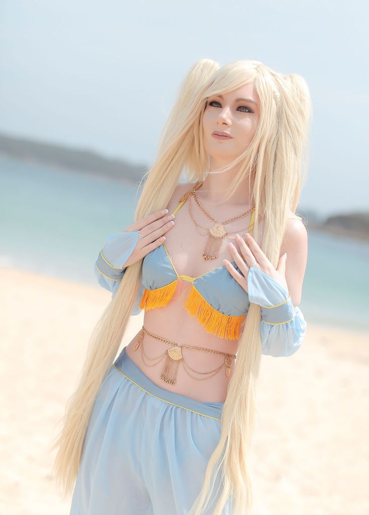 dead or alive 5 last round marie rose cosplay 08