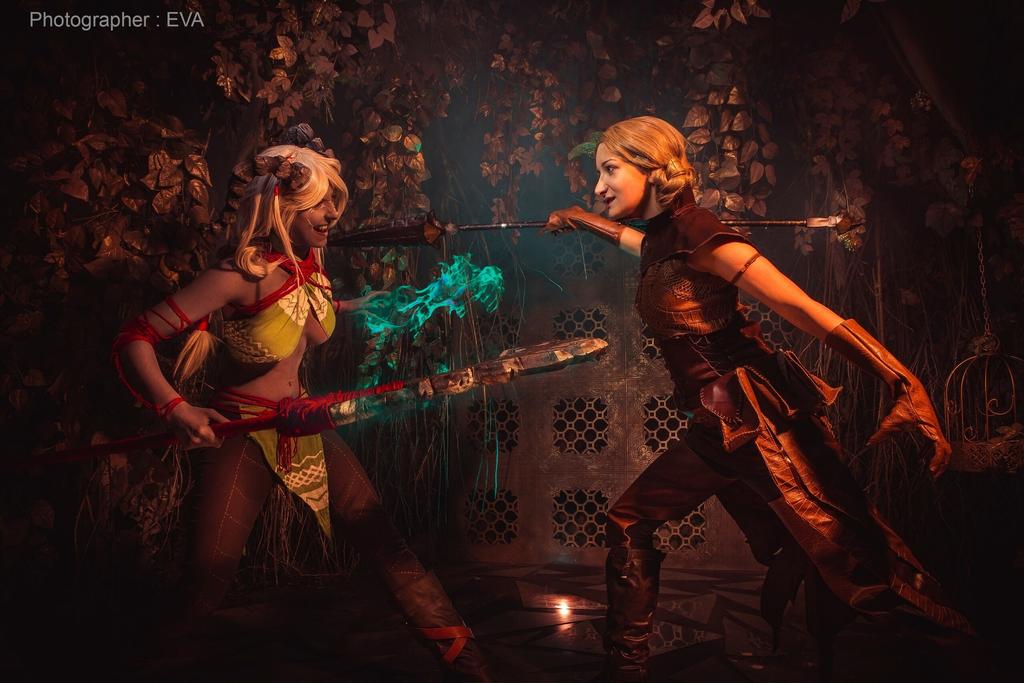 dragon age e28093 inquisition e28093 qunari inquisitor female cosplay