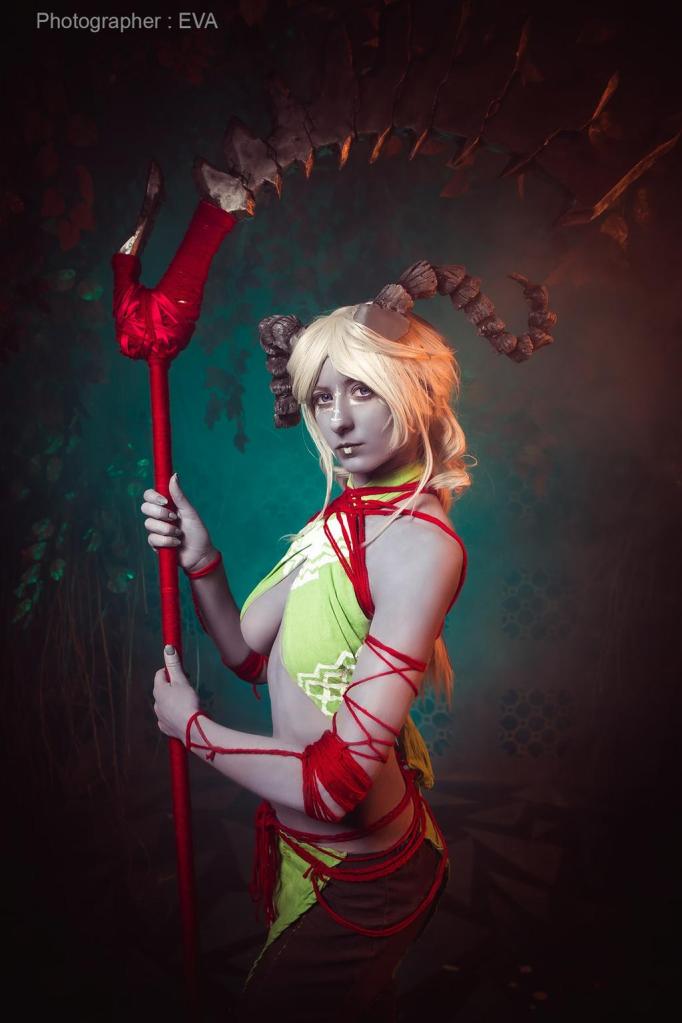 dragon age e28093 inquisition e28093 qunari inquisitor female cosplay 3