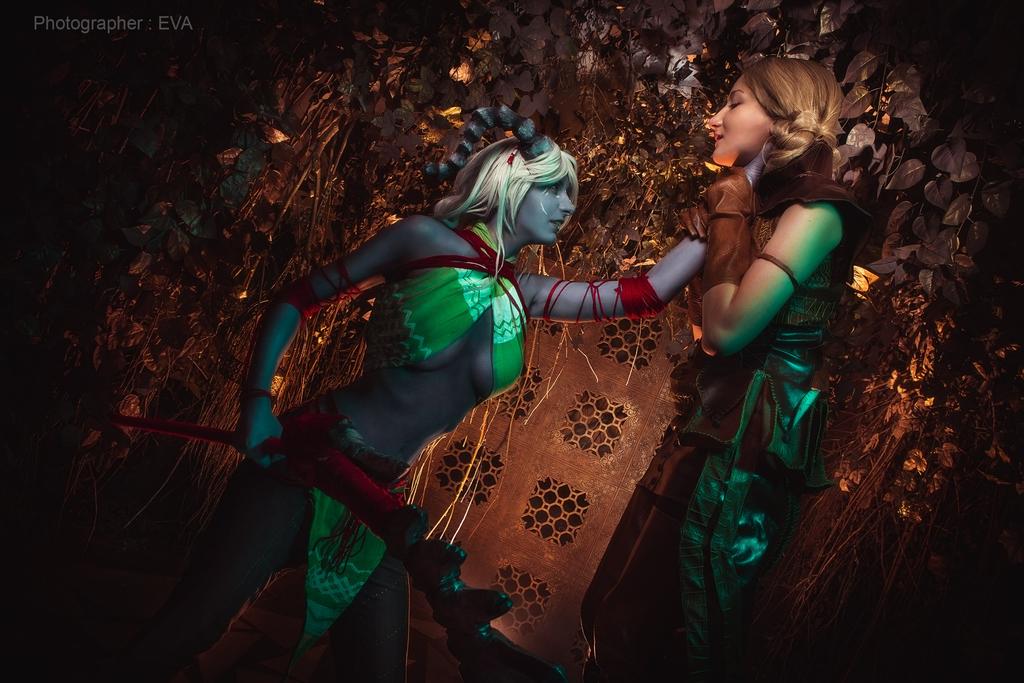 dragon age e28093 inquisition e28093 qunari inquisitor female cosplay 7