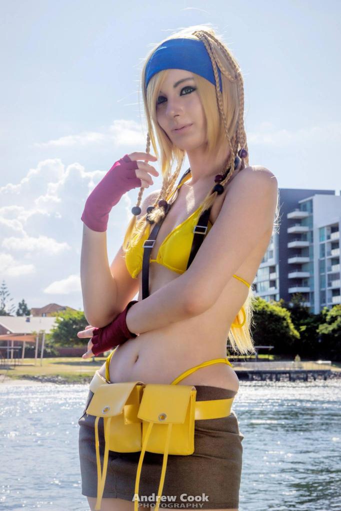 Final Fantasy 10-2 - Rikku Cosplay - artistic framing portrait