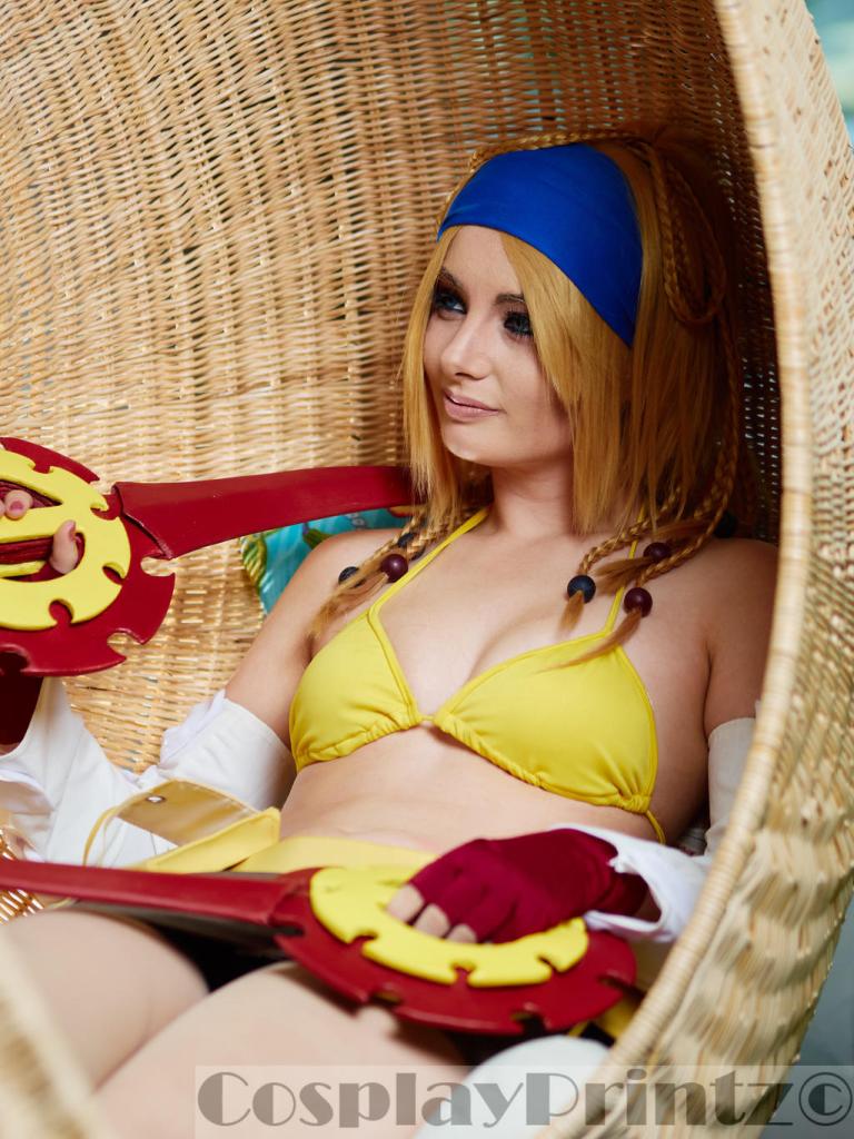 Final Fantasy 10-2 - Rikku Cosplay - delicate character portrait