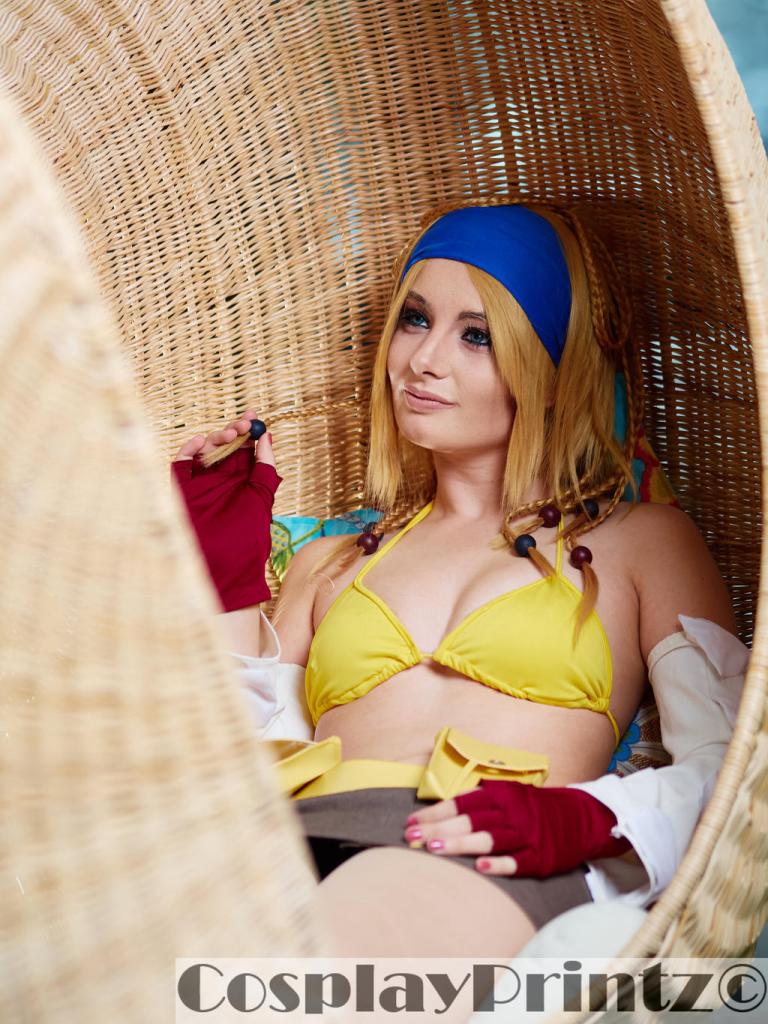 Final Fantasy 10-2 - Rikku Cosplay - delicate character portrait