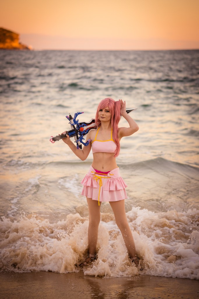 Final Fantasy 13-2 - Serah Farron (Beachwear) Cosplay - visual exploration