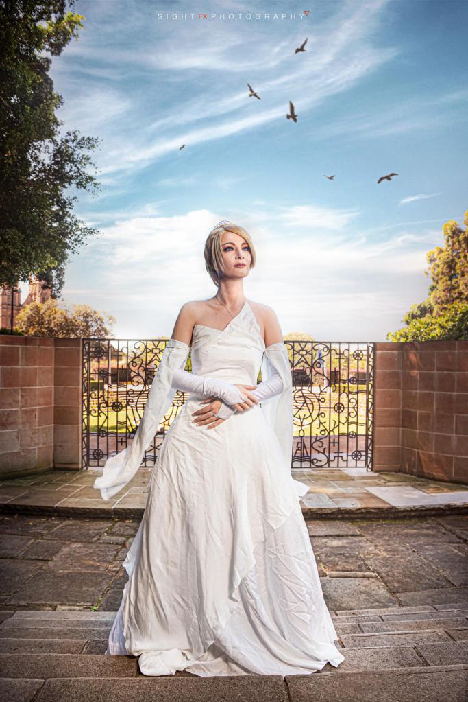 Final Fantasy 15 - Lunafreya Nox Fleuret (Luna) Cosplay - anime costume