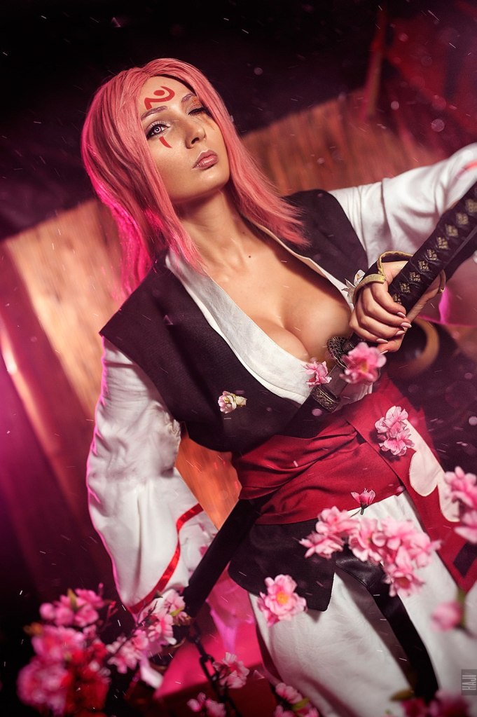 guilty gear baiken samurai slasher cosplay01
