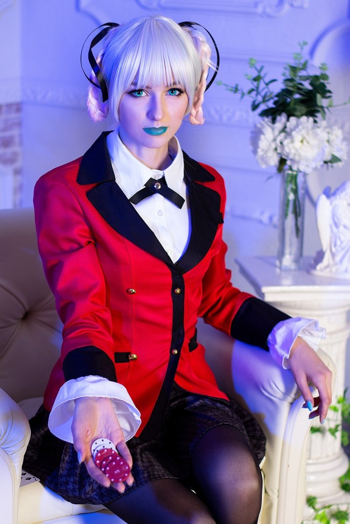 kakegurui kirari momobami cosplay 01