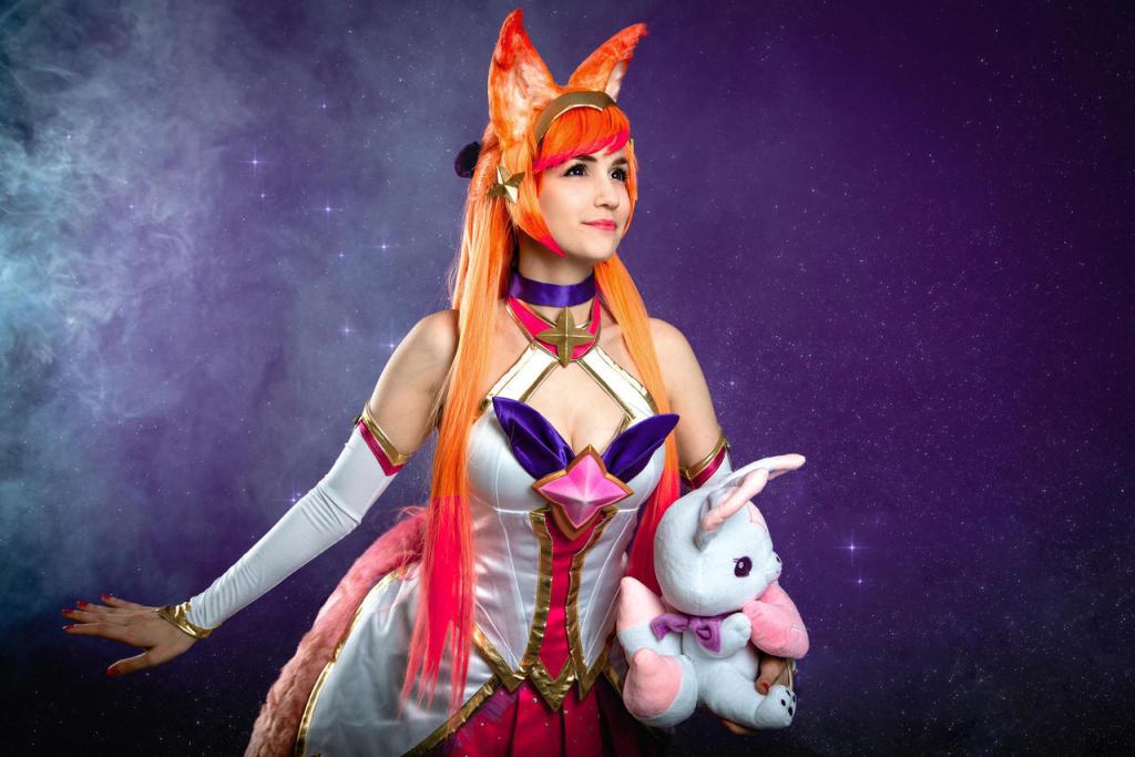 league of legends ahri the nine tailed fox star guardian cosplay 5