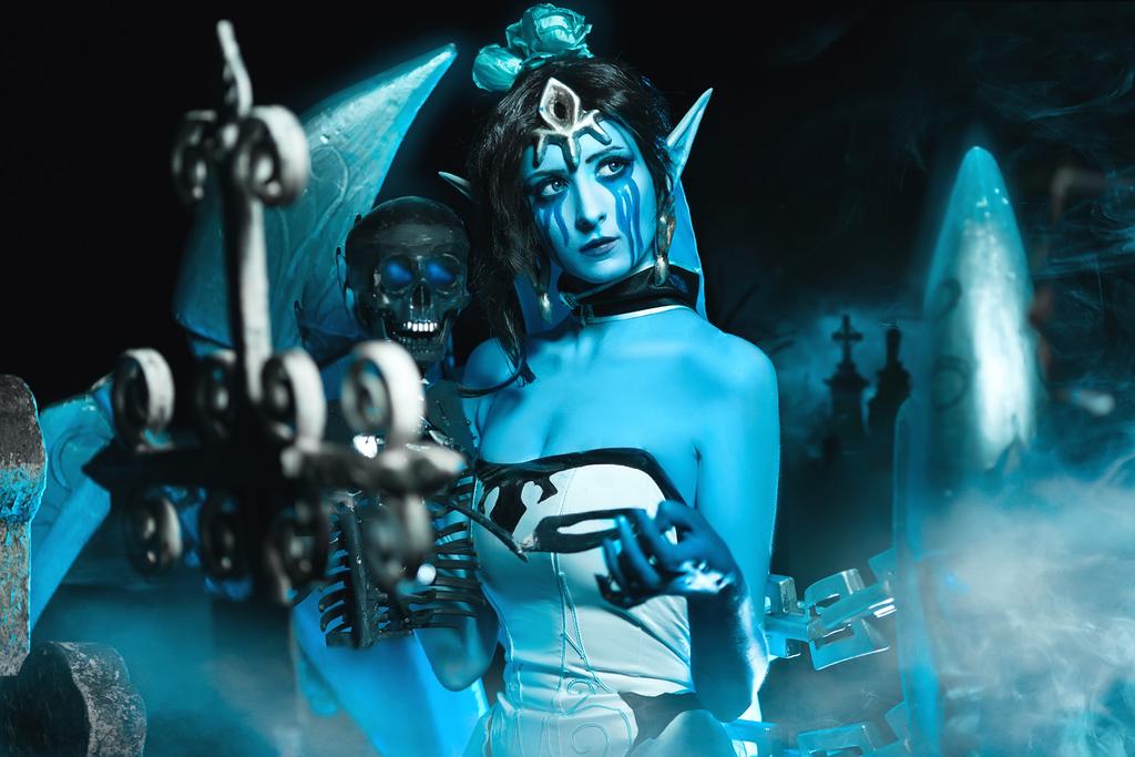 League of Legends - Morgana (Ghost Bride) Cosplay - gentle showcase