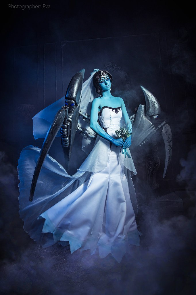 League of Legends - Morgana (Ghost Bride) Cosplay - artistic framing