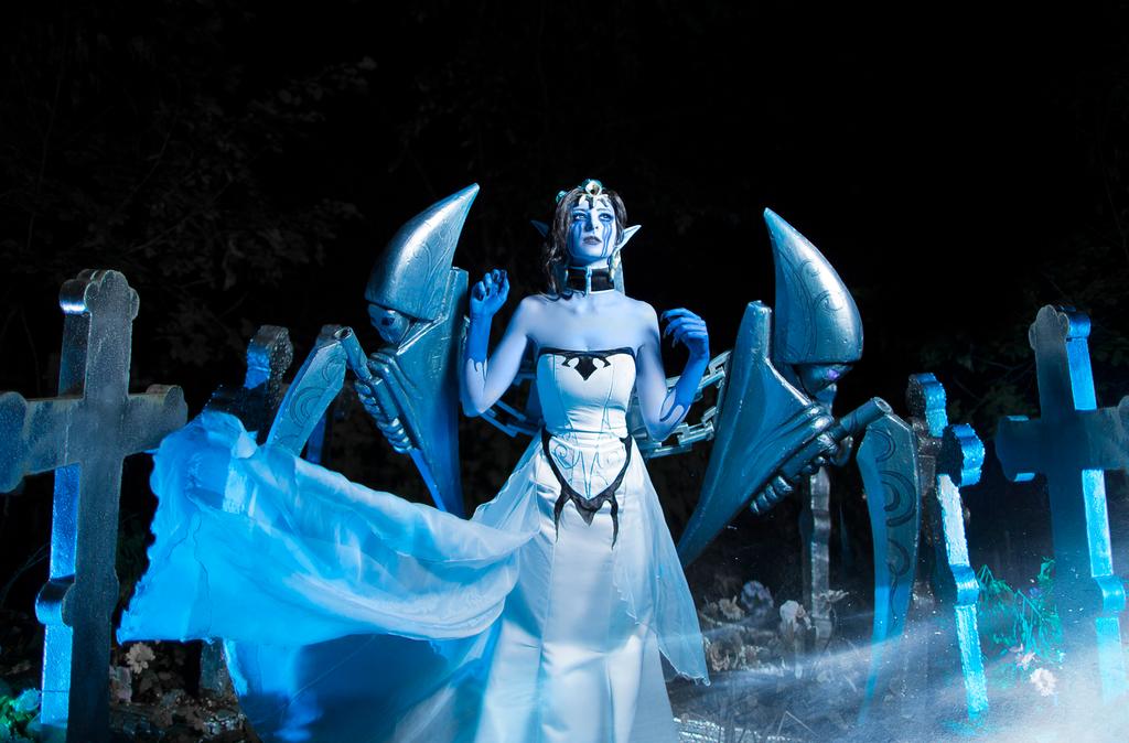 League of Legends - Morgana (Ghost Bride) Cosplay - nuanced study