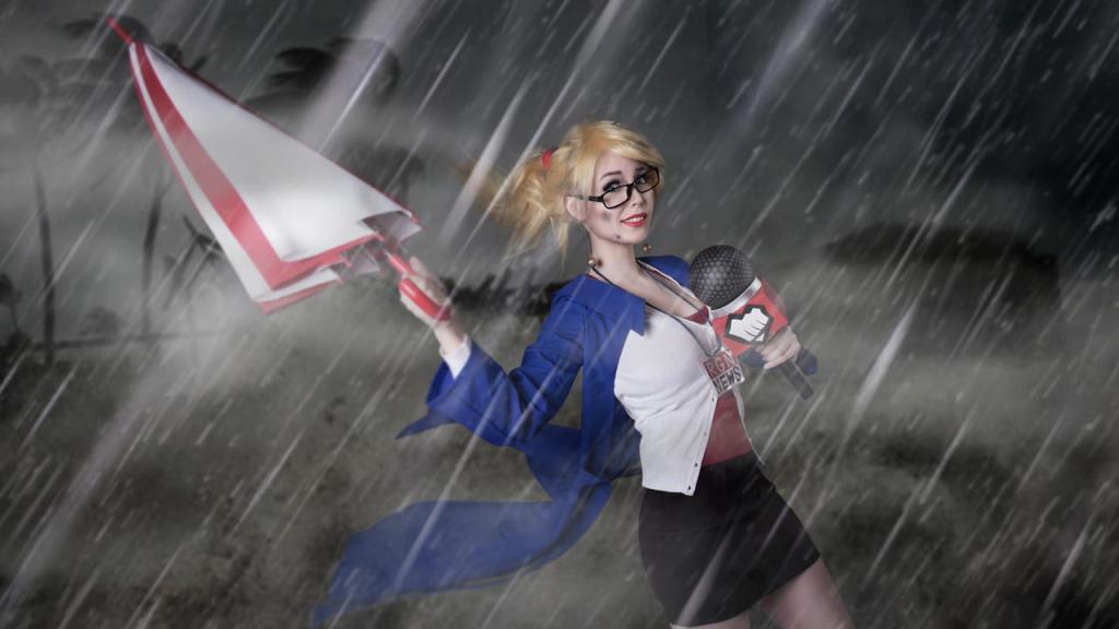 League of Legends - Janna (The Storms Fury) (Forecast) Cosplay - nuanced study League of Legends - Janna (The Storms Fury) (Forecast) Cosplay - nuanced study