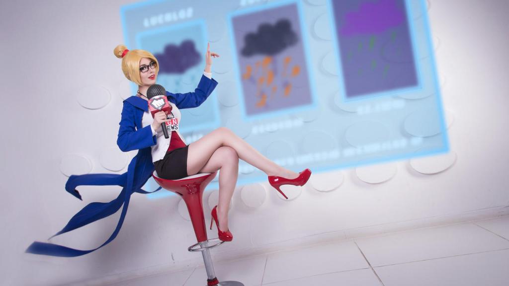League of Legends - Janna (The Storms Fury) (Forecast) Cosplay - delicate portrait League of Legends - Janna (The Storms Fury) (Forecast) Cosplay - delicate portrait