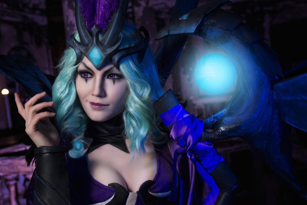 League of Legends - LeBlanc (The Deceiver) (Ravenborn) Cosplay - gentle showcase