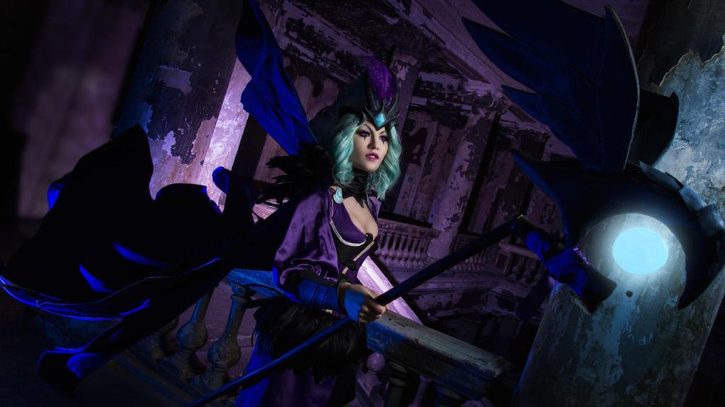 League of Legends - LeBlanc (The Deceiver) (Ravenborn) Cosplay - inspired capture