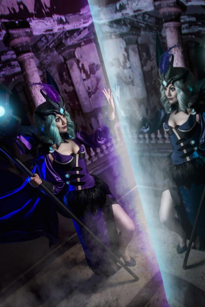 League of Legends - LeBlanc (The Deceiver) (Ravenborn) Cosplay - nuanced study