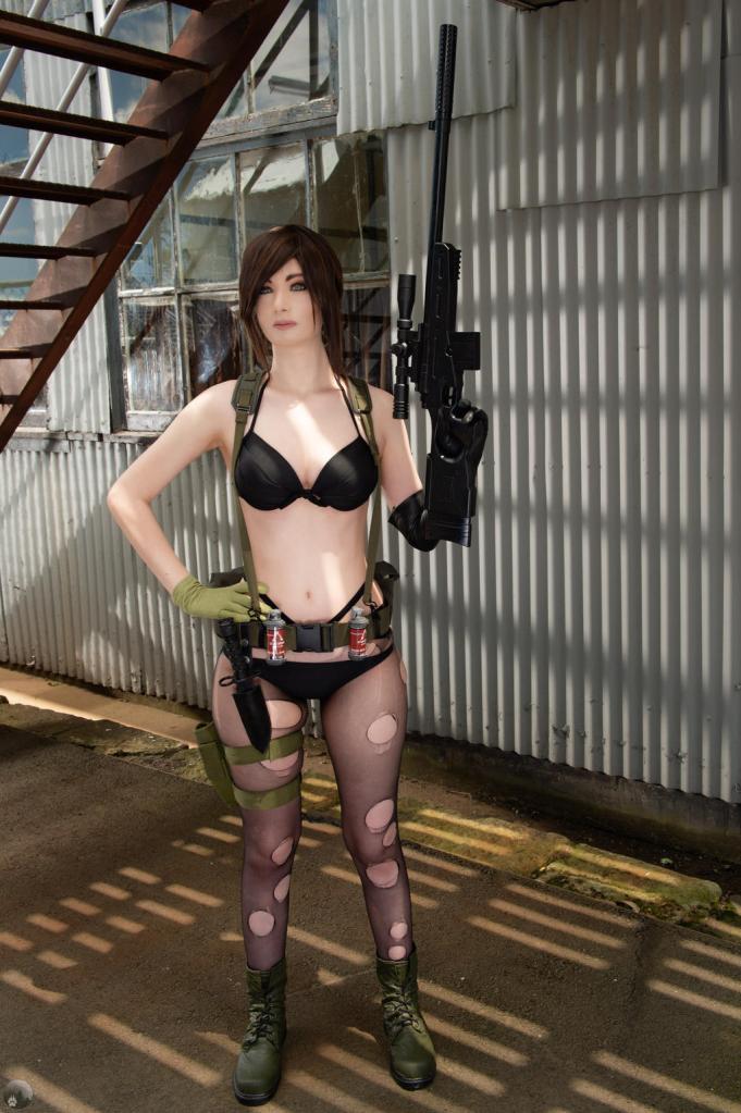 Metal Gear Solid 5 - The Phantom Pain - Sniper "Quiet" (Tixij) Cosplay - premium study