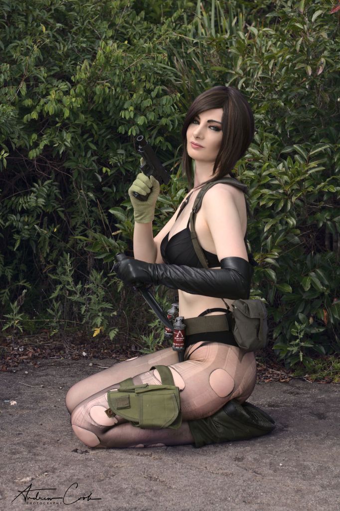Metal Gear Solid 5 - The Phantom Pain - Sniper "Quiet" (Tixij) Cosplay - cinematic portrait