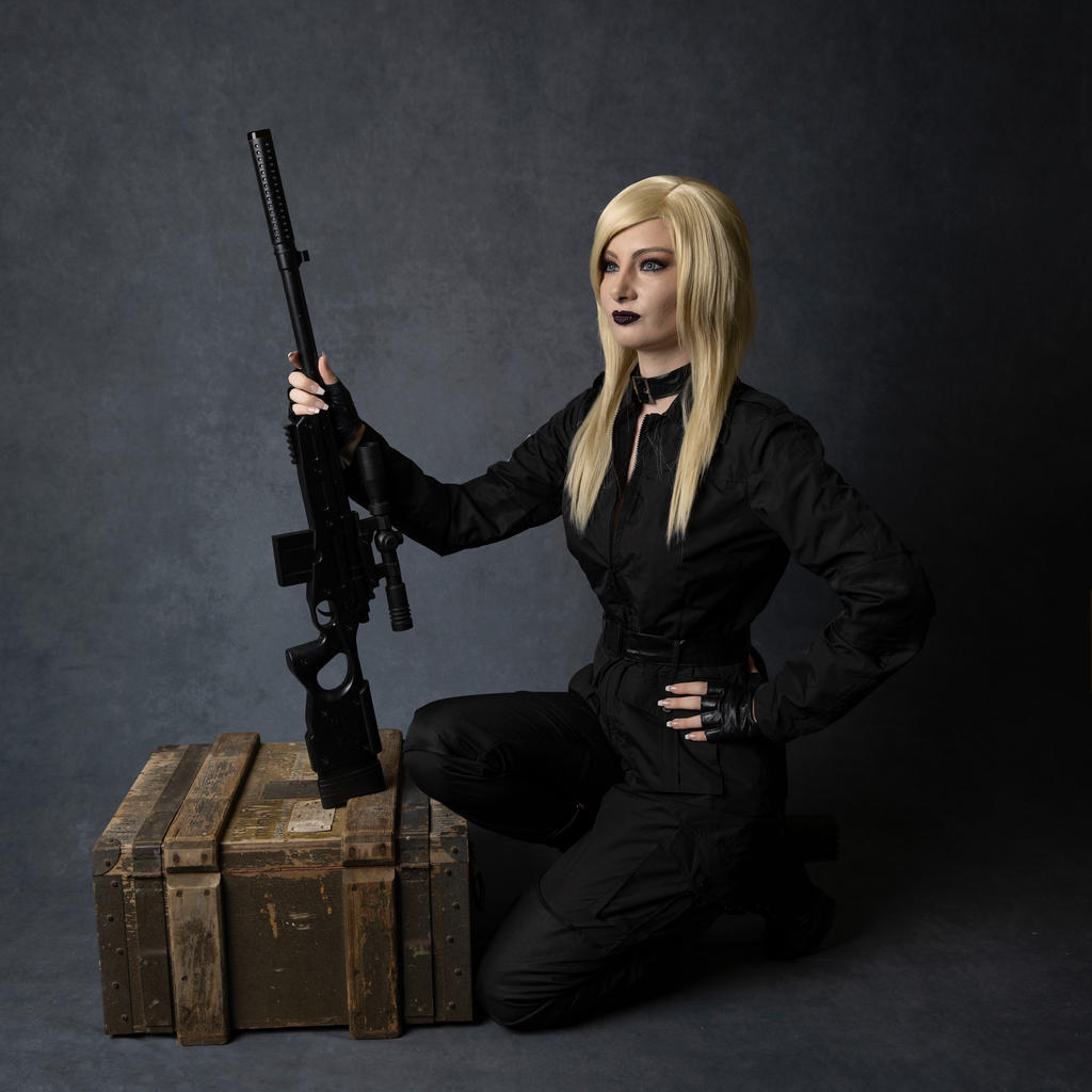 Metal Gear Solid - The Twin Snakes - Sniper Wolf Cosplay - cosplay study