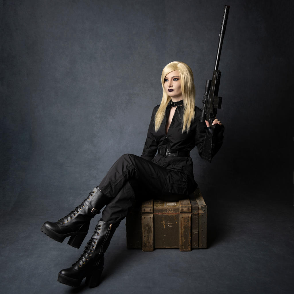 Metal Gear Solid - The Twin Snakes - Sniper Wolf Cosplay - anime costume