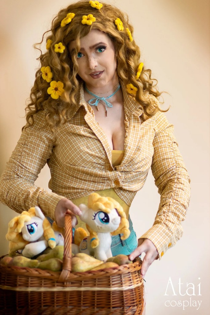 my little pony pear butter buttercup cosplay 05