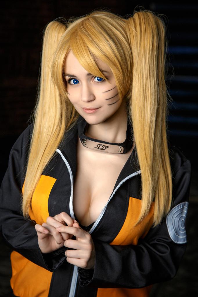 Naruto - Naruko Uzumaki (Konohas Orange Prodigy) Cosplay - delicate portrait