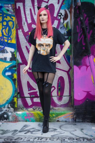 Pink Hair Fashion Original Vision Cosplay