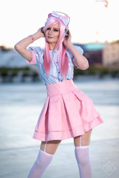 Super Sonico In Production - Super Sonico Cosplay