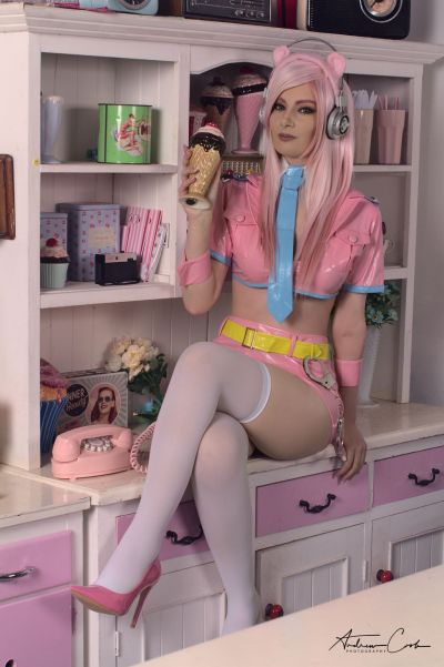 Taito (8 Inch) Super Sonico - Super Sonico (Space Police) Cosplay