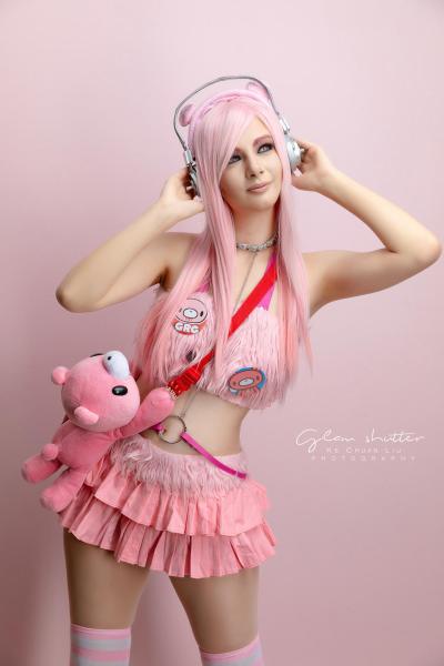 Taito GRG Super Sonico Race Queen - Super Sonico (Gloomy Bear) Cosplay