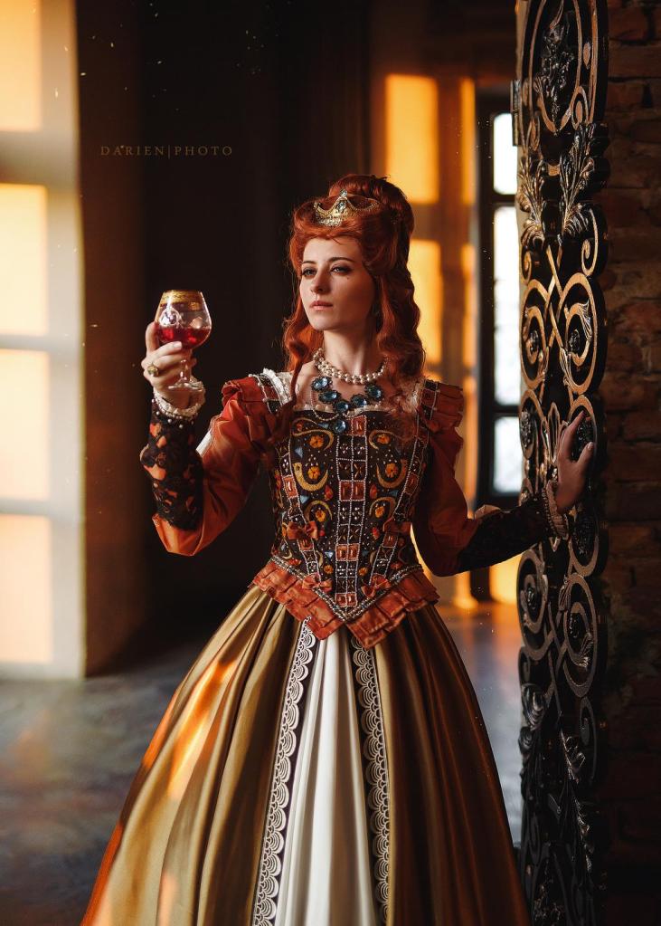 The Witcher 3 - Wild Hunt - Blood and Wine - Anna Henrietta Cosplay - full body port.