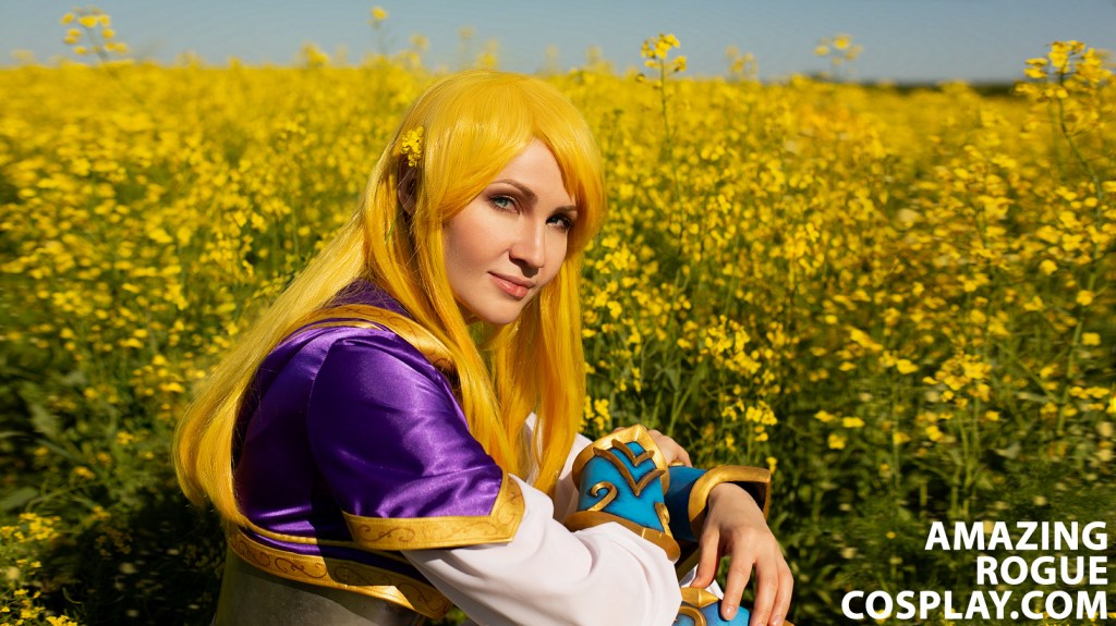 Warcraft 3 - Reigh of Chaos - Jaina Proudmoore Cosplay - light aesthetic