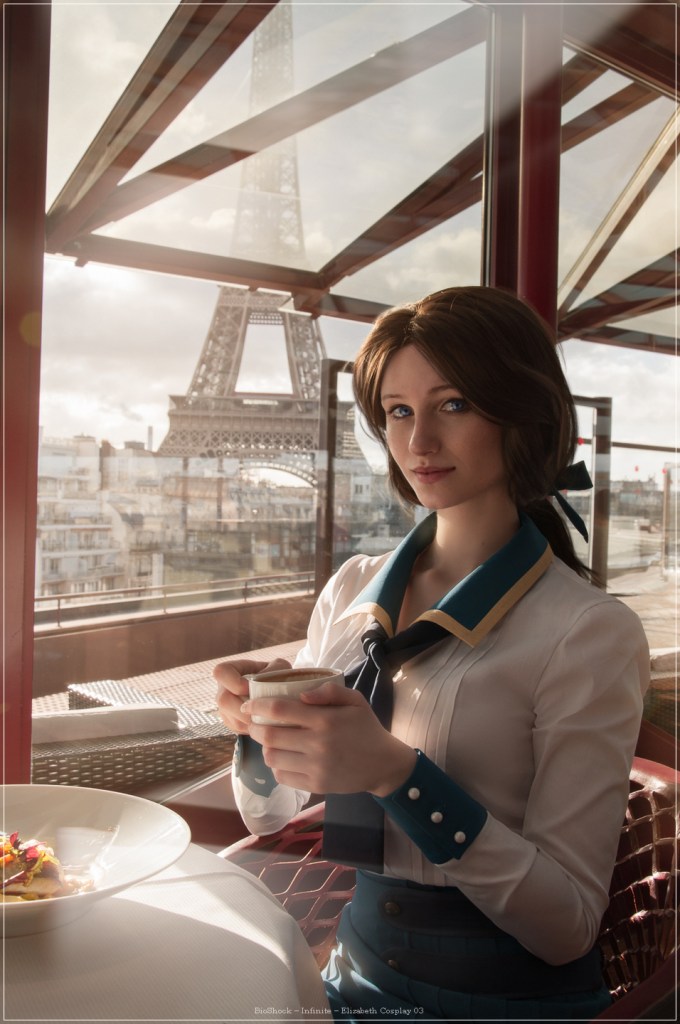 BioShock - Infinite - Elizabeth Cosplay - full length character portrait BioShock - Infinite - Elizabeth Cosplay - full length character portrait