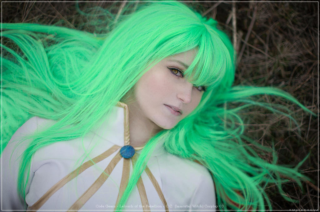 Code Geass - Lelouch of the Rebellion - C.C. (Immortal Witch) Cosplay - full length photo