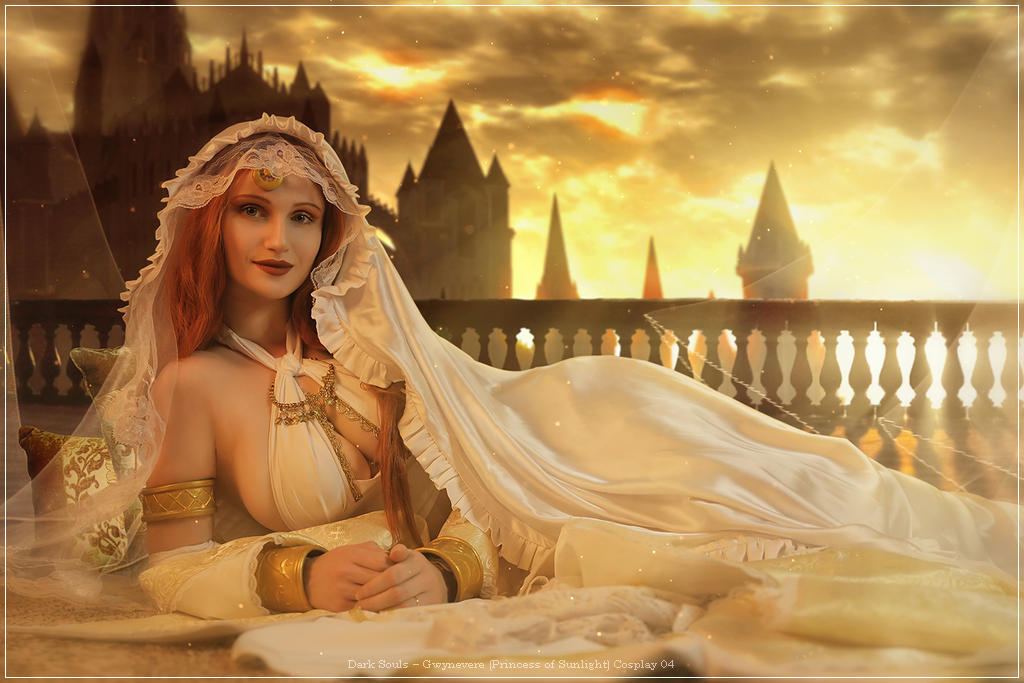 dark souls e28093 gwynevere princess of sunlight cosplay 04
