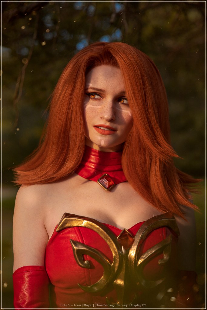 dota 2 e28093 lina slayer smoldering journey cosplay 02