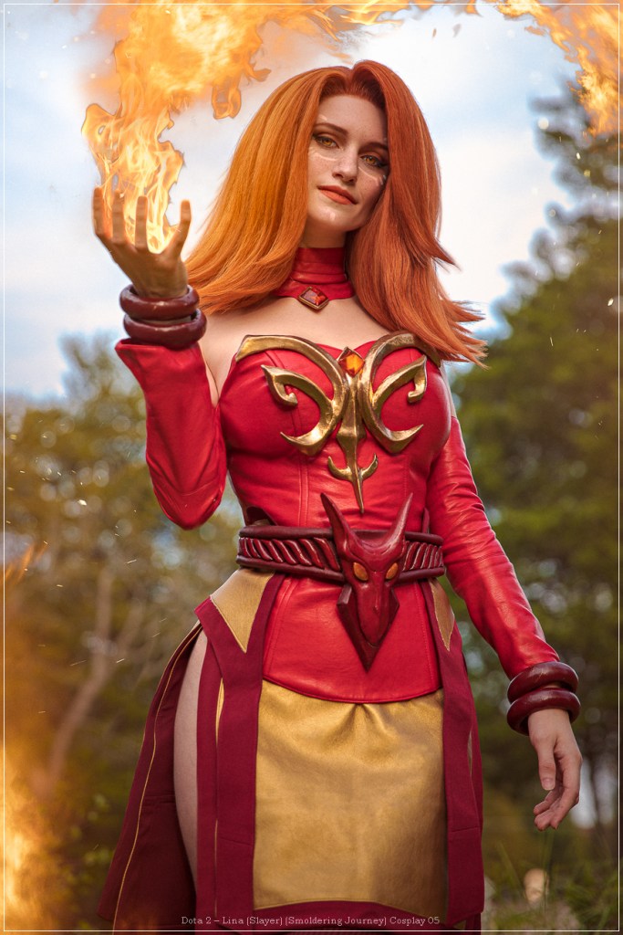 dota 2 e28093 lina slayer smoldering journey cosplay 05