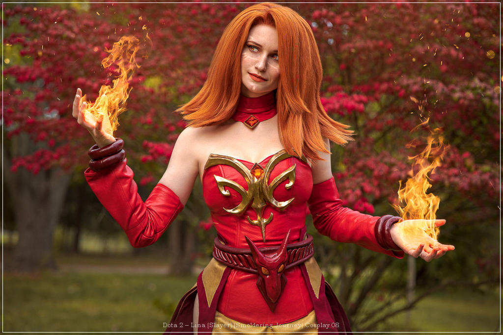 dota 2 e28093 lina slayer smoldering journey cosplay 08
