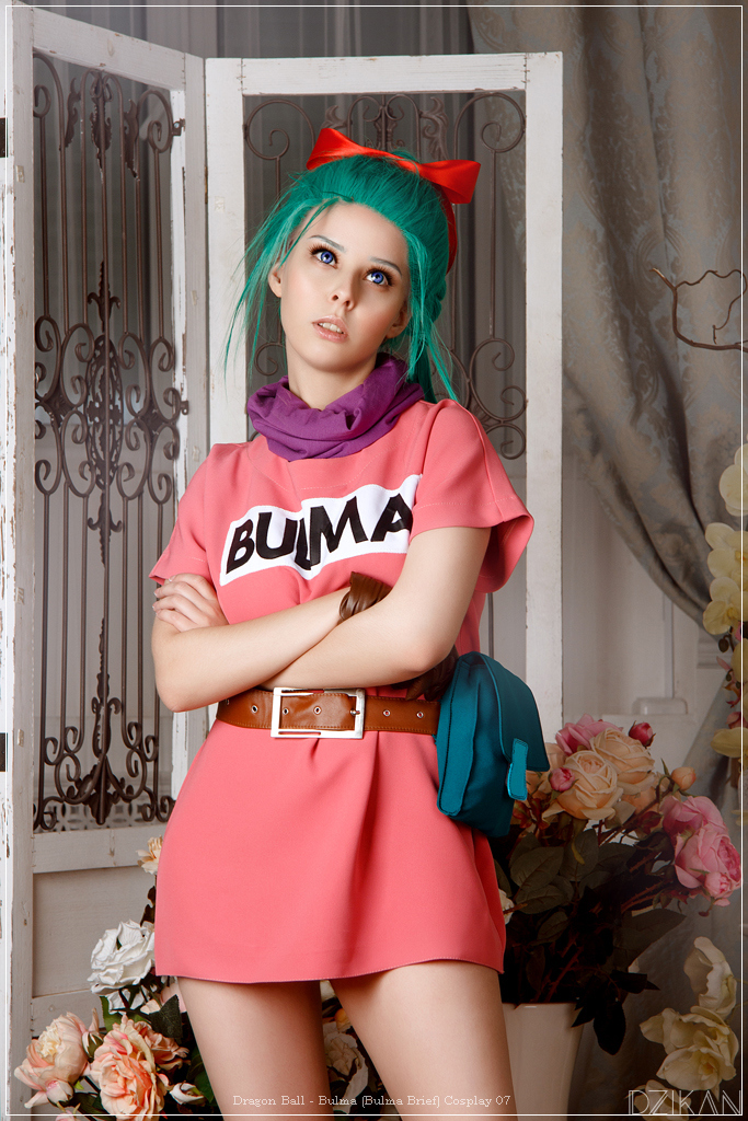 Dragon Ball - Bulma (Bulma Brief) Cosplay - anime costume