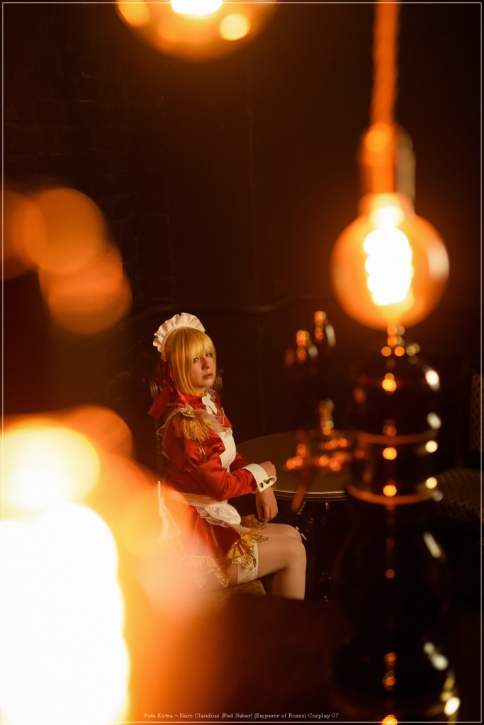 fate extra e28093 nero claudius red saber emperor of roses cosplay 07