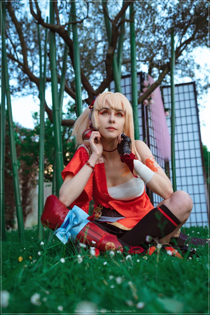 Genshin Impact - Naganohara Yoimiya Cosplay - inspired capture Genshin Impact - Naganohara Yoimiya Cosplay - inspired capture