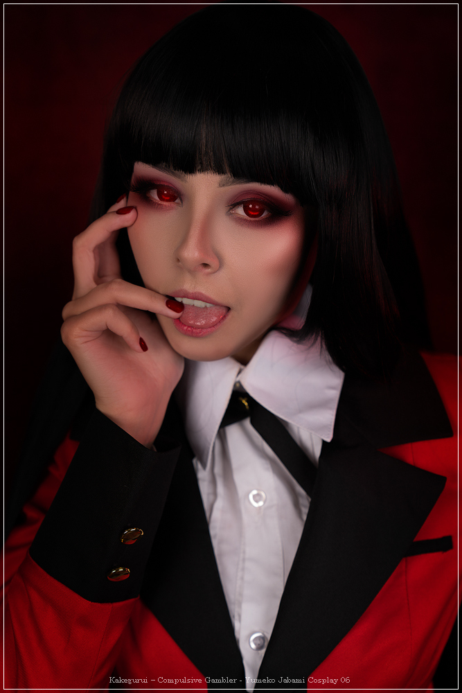 Kakegurui - Compulsive Gambler - Yumeko Jabami Cosplay - body photo