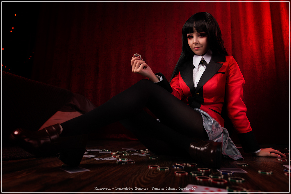 Kakegurui - Compulsive Gambler - Yumeko Jabami Cosplay - recreation