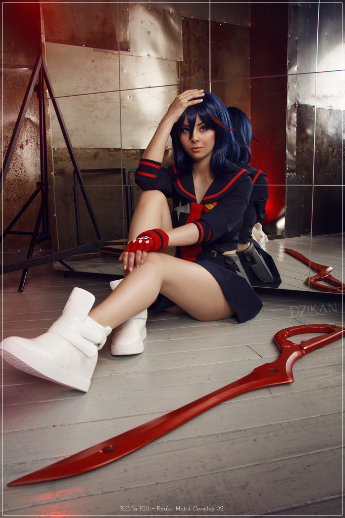 Kill la Kill - Ryuko Matoi Cosplay - full body character photo