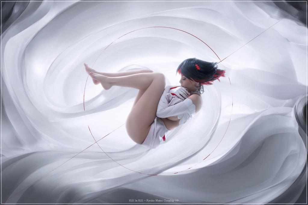 Kill la Kill - Ryuko Matoi Cosplay - expressive character portrait