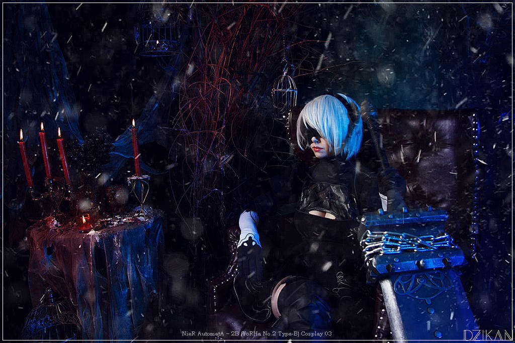 NieR AutomatA - 2B (YoRHa No.2 Type-B) Cosplay - inspired capture NieR AutomatA - 2B (YoRHa No.2 Type-B) Cosplay - inspired capture